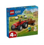 LEGO CITY 60461 TRACTEUR AGRICOLE ROUGE AVEC REMORQUE ET MOUTONS