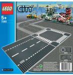 LEGO CITY 7280 PLAQUES DE ROUTE - LIGNE DROITE ET CARREFOUR