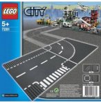 LEGO CITY 7281 PLAQUES DE ROUTE - INTERSECTION ET VIRAGE