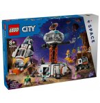 LEGO CITY SPACE 60434 LA STATION SPATIALE ET LA BASE DE LANCEMENT DE FUSEES