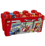 LEGO JUNIORS 10673 GRANDE BOITE DU RALLYE AUTOMOBILE