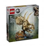 LEGO JURASSIC WORLD 76969 LES FOSSILES DE DINOSAURES : LE CRANE DU TRICERATOPS