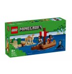 LEGO MINECRAFT 21259 LE VOYAGE DU BATEAU PIRATE