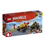 LEGO NINJAGO 71789 LE COMBAT EN VOITURE ET EN MOTO DE KAI ET RAS