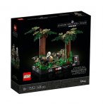 LEGO STAR WARS 75353 DIORAMA DE LA COURSE-POURSUITE EN SPEEDER SUR ENDOR