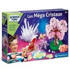 LES MEGA CRISTAUX - LABO SCIENCE & JEU - CLEMENTONI - 52490 - MINERALOGIE, PIERRES PRECIEUSES