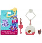 LITTLEST PETSHOP COLLECTION SURPRISE SERIE 2 : CHATON N 2-B30 + HABITAT + ACCESSOIRE - HASBRO - E2875