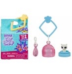 LITTLEST PETSHOP COLLECTION SURPRISE SERIE 2 : OURS POLAIRE N 2-B47 + HABITAT + ACCESSOIRE - HASBRO - E2875