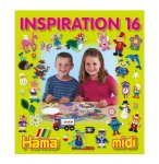 LIVRE INSPIRATION 16 HAMA MIDI - JEU CREATIF PERLES A REPASSER
