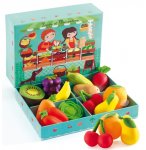 LOUIS ET CLEMENTINE - FRUITS ET LEGUMES - DJECO - DJ06621 - JEU IMITATION MARCHANDE