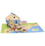 MAISON DU BORD DE L'EAU 120 PIECES - JEUJURA - 8076 - JEU CONSTRUCTION BOIS