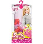 MATTEL - DHC55 - BARBIE - SAC A MAIN COEUR - CHAUSSURES ROUGES ET ACCESSOIRES - TENUE - HABIT - ACCESSOIRE POUPEE******