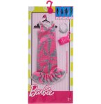 MATTEL - FCT36 - BARBIE - ACCESSOIRE POUPEE - TENUE ROBE DE SOIREE ROSE ET GRISE