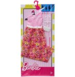 MATTEL - FCT38 - BARBIE - ACCESSOIRE POUPEE - TENUE ROBE DE SOIREE ROSE A FLEURS