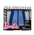 MATTEL - FPH37 - BARBIE - ACCESSOIRE POUPEE - JUPE JEANS BLEUE - ROBE - TENUE - HABIT