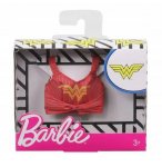 MATTEL - FXJ93 - BARBIE DEBARDEUR ROUGE WONDER WOMAN - TOP DC - TENUE - HABIT - ACCESSOIRE POUPEE