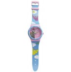 MINI MONTRE MURALE BARBAPAPA - HORLOGE MURALE - DECORATION DE CHAMBRE