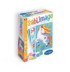 MINI SABLIMAGE LICORNES - SABLE COLORE - SENTOSPHERE - 8104 - LOISIR CREATIF