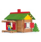 MON CHALET EN BOIS 100 PIECES -  JEUJURA - 8002 - MAISON FORESTIERE - JEU CONSTRUCTION