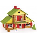 MON CHALET EN BOIS 240 PIECES -  JEUJURA - 8005 - MAISON FORESTIERE - JEU CONSTRUCTION