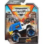 MONSTER JAM CRUSH CYCLE - VEHICULE MINIATURE METAL BLANC ET BLEU - ECHELLE 1:64 - SPIN MASTER