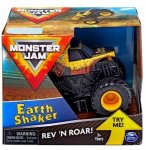 MONSTER JAM EARTH SHAKER - VEHICULE ECHELLE 1:43 - VOITURE JAUNE - SPIN MASTER