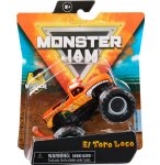 MONSTER JAM EL TORO LOCO - VEHICULE MINIATURE METAL ORANGE ET JAUNE - SPIN MASTER