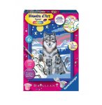 NUMERO D'ART BRILLANT FAMILLE DE LOUPS - RAVENSBURGER - 29667 - PEINTURE