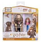 PACK AMITIE FIGURINES MAGICAL MINIS HARRY POTTER : HERMIONE GRANGER, RUBEUS HAGRID, FANG - WIZARDING WORLD - SPIN MASTER - 20133241