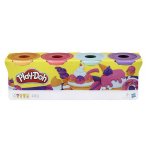 PACK DE 4 POTS DE PATE A MODELER COULEURS SORBET PLAY-DOH - HASBRO - E4869 - JEU CREATIF