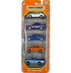 PACK DE 5 VEHICULES MATCHBOX : MBX JAPAN TOURERS - MATTEL - HFH06 - SET VOITURES MINIATURES - PICK UP