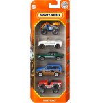 PACK DE 5 VEHICULES MATCHBOX : ROCKY PEAKS - MATTEL - GKJ09 - SET VOITURES MINIATURES