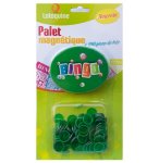 PALET MAGNETIQUE BINGO VERT + 100 PIONS DE LOTO - RAMASSE PIONS - LOTOQUINE