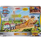 PAT PATROUILLE CAMION DINO PATROLLER : SAUVE LE T-REX + VOITURE METAL CHIEN CHASE - PAW PATROL DINO RESCUE