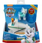 PAT PATROUILLE EVEREST ET SON CHASSE NEIGE - FIGURINE - PAW PATROL - SPIN MASTER - 20121010