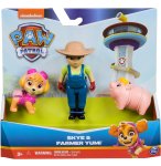 PAT PATROUILLE FERMIERE YUMI ET SON COCHON + CHIENNE STELLA - 3 FIGURINES - PAW PATROL - SPIN MASTER - 20148187
