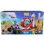 PAT PATROUILLE LE QUARTIER GENERAL RESCUE WHEELS 106 CM AVEC SONS ET LUMIERES + VEHICULE POLICE + FIGURINE CHASE - PAW PATROL - SPIN MASTER - 20146467