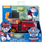 PAT PATROUILLE MARCUS AVEC CAMION DE POMPIER - FIGURINE CHIEN - PAW MISSION - SPIN MASTER - 20079027