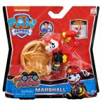 PAT PATROUILLE MARCUS AVEC SAC A DOS ET BADGE - FIGURINE CHIEN - PAW PATROL MOTO PUPS - SPIN MASTER - 20128241