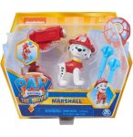 PAT PATROUILLE MARCUS AVEC SON ET SAC A DOS TRANSPORTABLE - FIGURINE CHIEN - PAW PATROL THE MOVIE - SPIN MASTER - 20130317