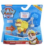 PAT PATROUILLE RUBEN AVEC SON ET SAC A DOS - FIGURINE CHIEN - PAW PATROL - SPIN MASTER - 20126395