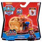 PAT PATROUILLE ZUMA AVEC SAC A DOS ET BADGE - FIGURINE CHIEN - PAW PATROL - SPIN MASTER - 20128240
