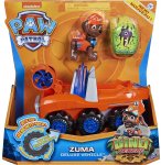 PAT PATROUILLE ZUMA AVEC SON HOVERCRAFT + DINOSAURE MYSTERE - FIGURINE CHIEN - PAW PATROL DINO RESCUE