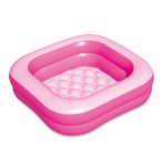 PATAUGEOIRE GONFLABLE CARREE ROSE BEBE 1-3 ANS - SUMMER WAVES - BAIGNOIRE DOUCHE