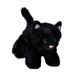 PELUCHE CHAT NOIR 18 CM - WILD REPUBLIC - 18089