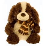 PELUCHE CHIEN AVEC ECHARPE 38 CM - WILD PLANET - K7539