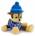 PELUCHE CHIEN CHASE COUCHE 50 CM - PAT' PATROUILLE - PELUCHE LICENCE PAW PATROL