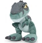 PELUCHE DINOSAURE T-REX VERT 27 CM - JURASSIC WORLD - DINO TYRANNOSAURE - PELUCHE LICENCE