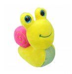 PELUCHE ESCARGOT AVEC GROS YEUX 18 CM - WILD PLANET - K8506