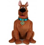 PELUCHE GANTE CHIEN SCOOBY-DOO ASSIS 70 CM - GRANDE PELUCHE LICENCE DESSIN ANIME